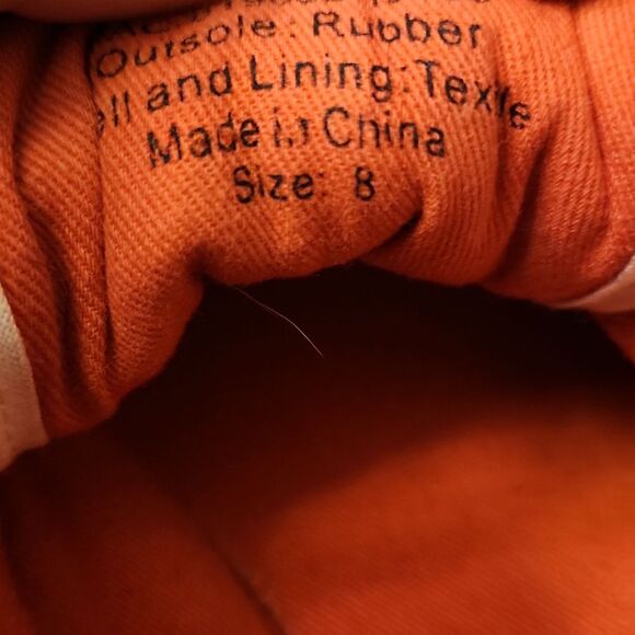 Disney Mickey Mouse Women's White Lace-Up Shoes Size 8 - Picture 11 of 11